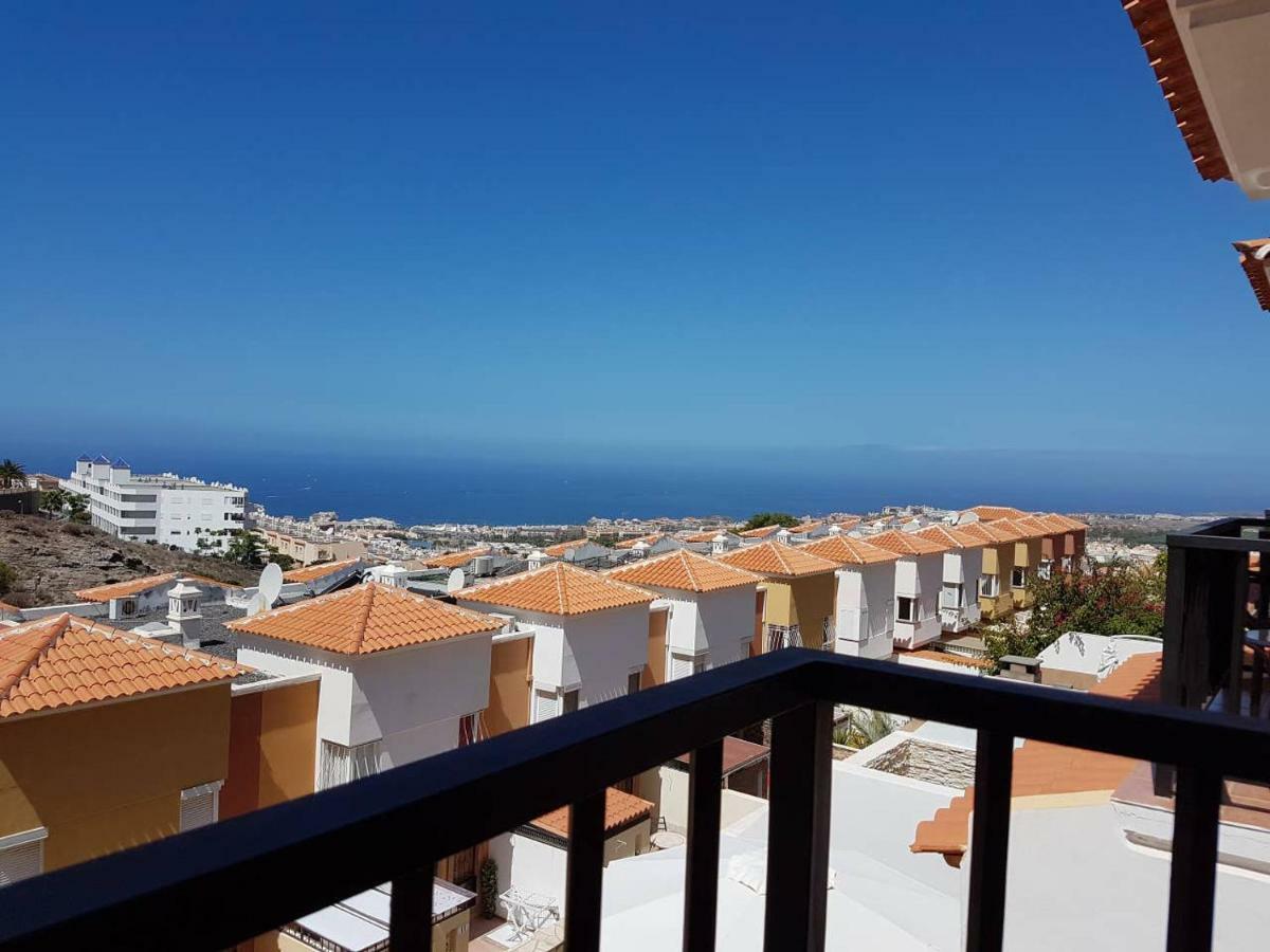 Villa Roque Del Conde With Fantastic Sea View, Terrace, Pool, Wifi, Sat-Tv, Garage 아데제 외부 사진