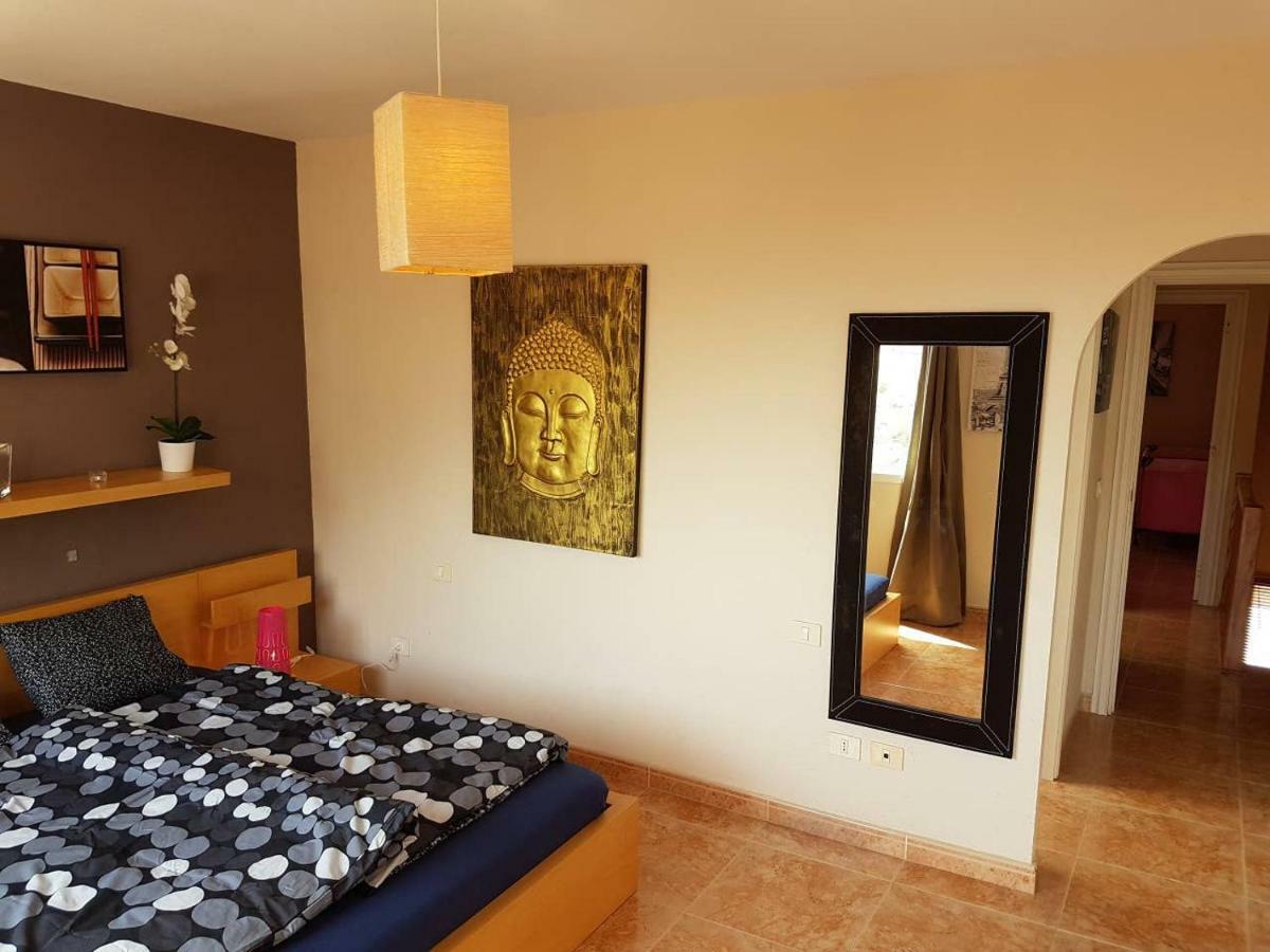 Villa Roque Del Conde With Fantastic Sea View, Terrace, Pool, Wifi, Sat-Tv, Garage 아데제 외부 사진