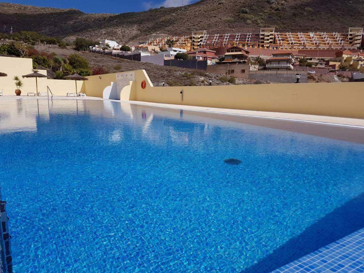 Villa Roque Del Conde With Fantastic Sea View, Terrace, Pool, Wifi, Sat-Tv, Garage 아데제 외부 사진
