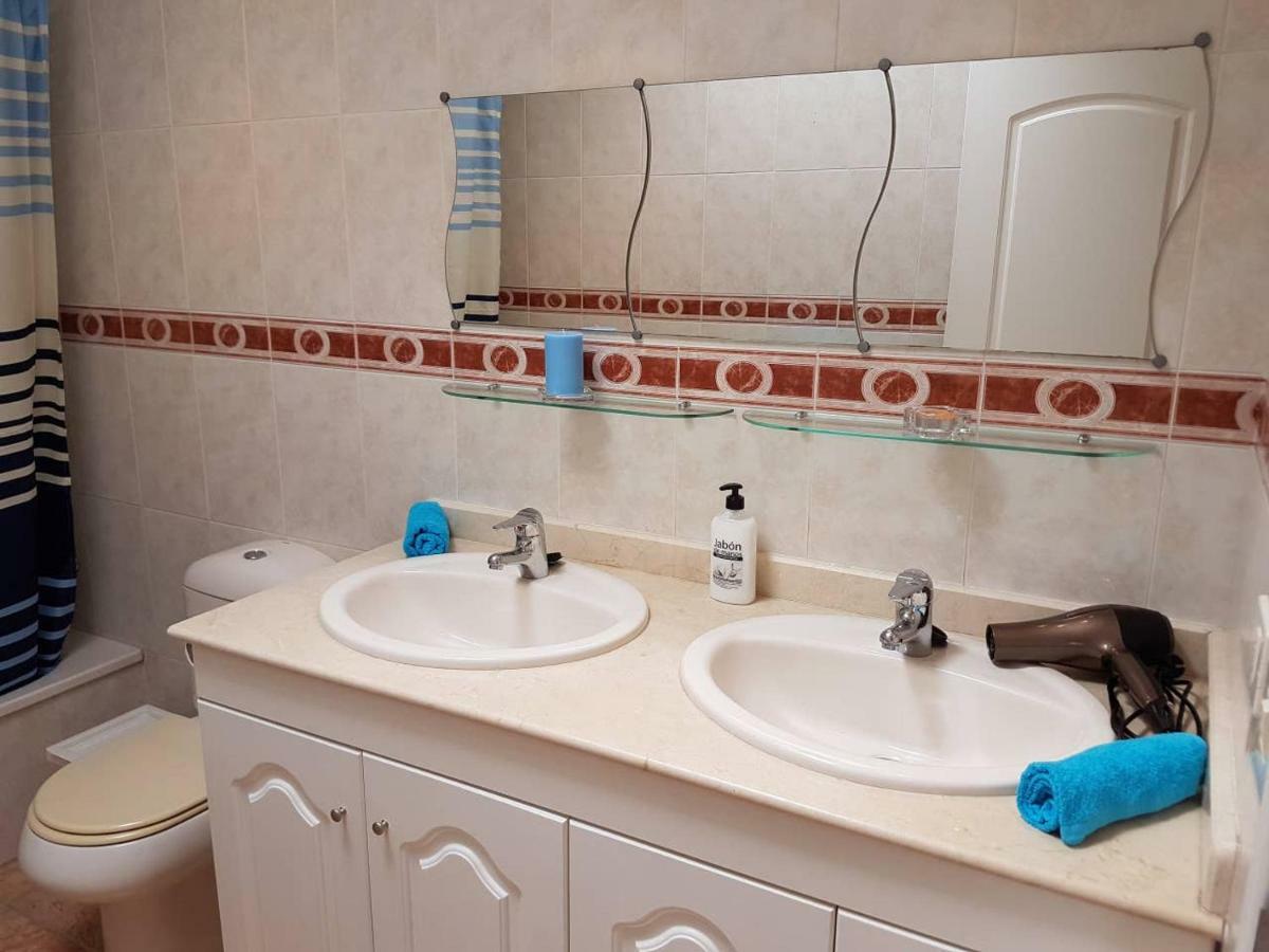 Villa Roque Del Conde With Fantastic Sea View, Terrace, Pool, Wifi, Sat-Tv, Garage 아데제 외부 사진